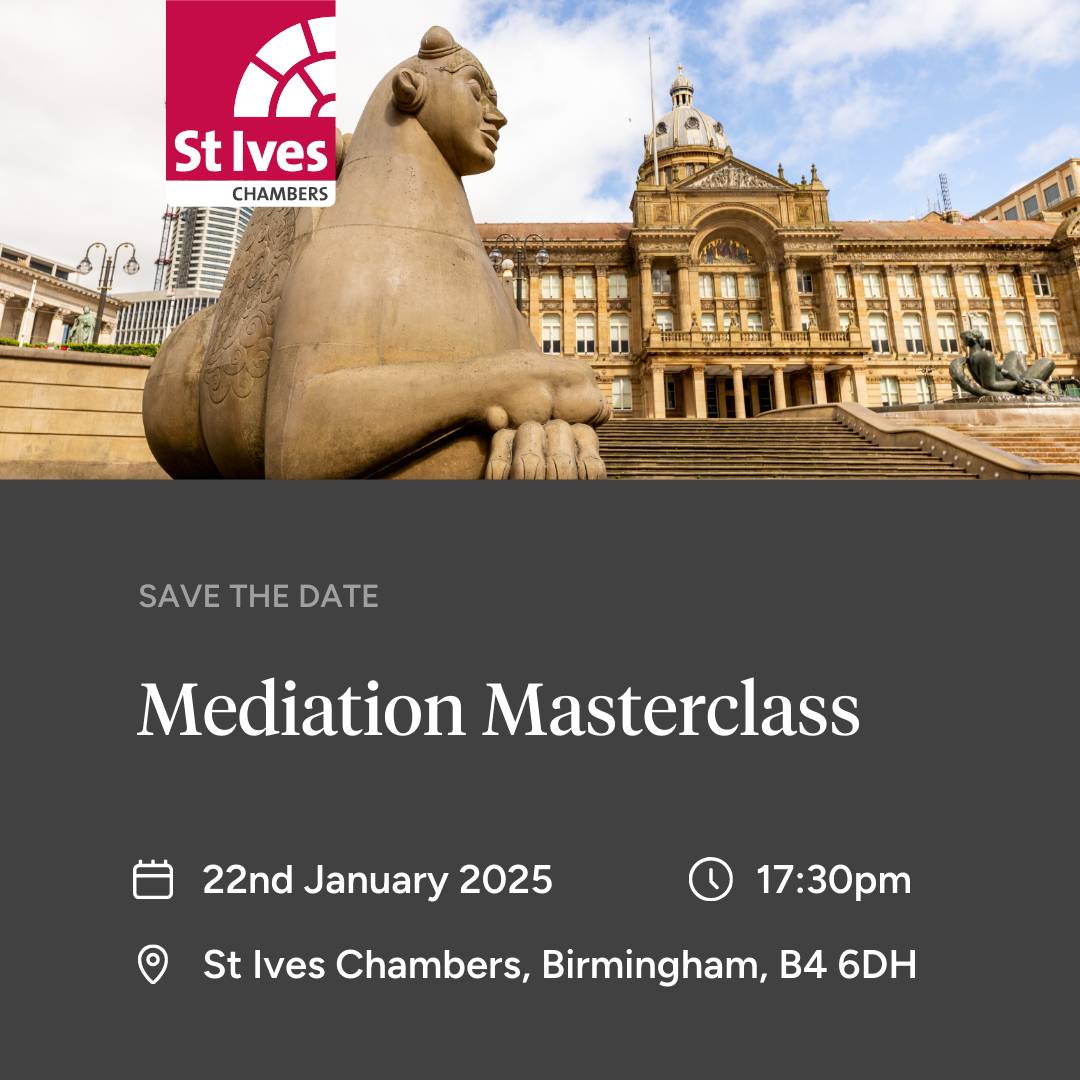 Events Archive | St Ives Chambers