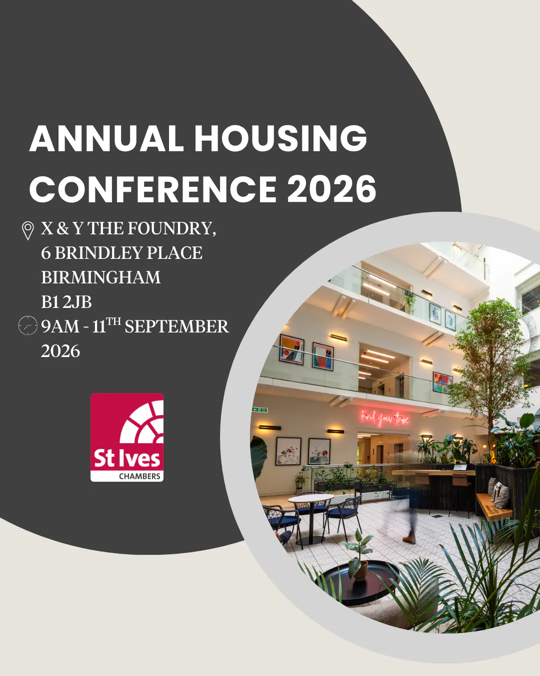 St Ives Chambers Annual Housing Conference logo